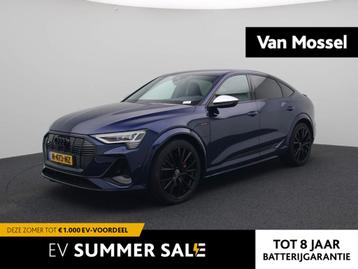 Audi e-tron Sportback S quattro 95 kWh | 96% SOH | 500PK | S beschikbaar voor biedingen