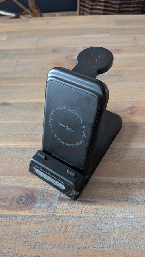 Swan Scout 703G draadloze oplader en wekker, Telecommunicatie, Mobiele telefoons | Toebehoren en Onderdelen, Nieuw, Overige merken