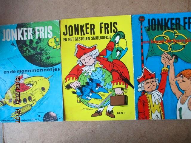 adv1500 jonker fris, Boeken, Stripboeken, Gelezen, Eén stripboek, Ophalen