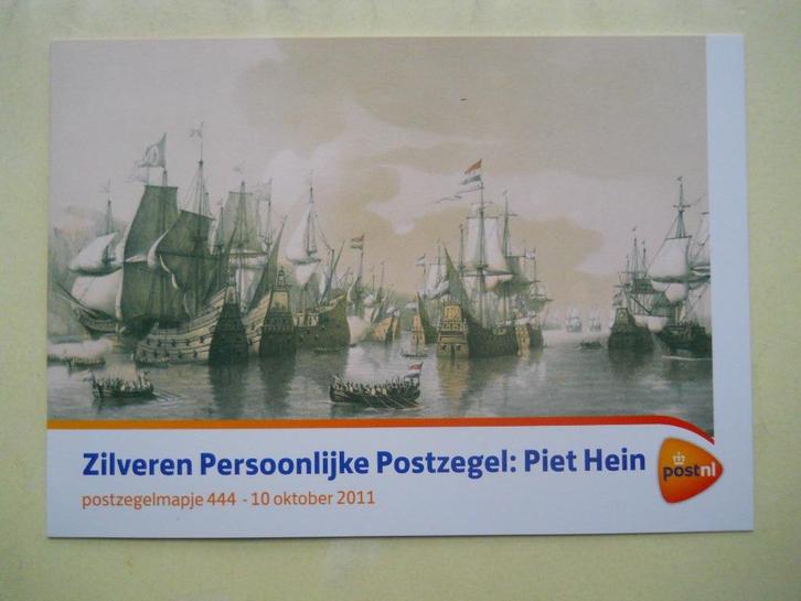Nederland 2011 Nominaal Zilveren zegel Piet Hein Nvph.2878, Postzegels en Munten, Postzegels | Nederland, Postfris, Na 1940, Ophalen of Verzenden