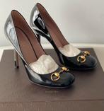Gucci Pumps Zwart Lakleer Horsebit Maat 38, Pumps, Zwart, Ophalen of Verzenden, Gucci