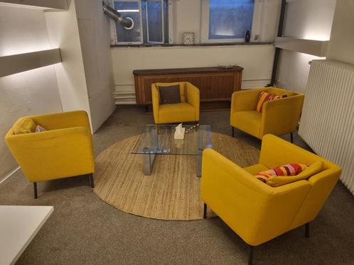 Voor een kleinprijsje ophalen - Fauteuil, Skiftebo geel, Huis en Inrichting, Fauteuils, Gebruikt, Ophalen