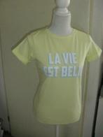 Zomers t-shirt, maat S (qwe), Geel, Casual Ladies, Ophalen of Verzenden, Zo goed als nieuw