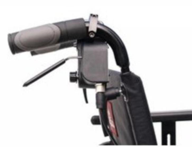 Rolstoel Breezy Basix2 Lichtgewicht excel click and go, Diversen, Rolstoelen, Zo goed als nieuw, Elektrische rolstoel, Inklapbaar