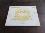 Yamaha SR250SE 1980 werkplaatshandboek service manual, Ophalen of Verzenden, Yamaha