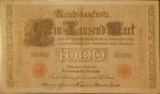 1910 1000 Mark Duitsland-1, Postzegels en Munten, Bankbiljetten | Europa | Niet-Eurobiljetten, Los biljet, Duitsland, Ophalen