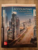 Accounting for decision making and control, Boeken, Studieboeken en Cursussen, Ophalen of Verzenden, Zo goed als nieuw