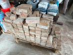 200 Oude schoon gekapte metselstenen 21x10x5,5cm, Doe-het-zelf en Verbouw, Metselstenen, Ophalen, Gebruikt, Bakstenen