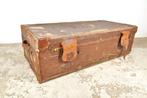 Vintage Engelse reiskoffer koffer hutkoffer jaren 30, Antiek en Kunst, Ophalen of Verzenden