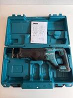 Makita DJR187ZK Accu Reciprozaag 18V Basic Body in koffer, Gebruikt, 70 mm of meer, 600 tot 1200 watt, Ophalen of Verzenden