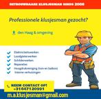 Professionele klusjesman gezocht? Neem contact op 0647120991