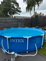 Intex zwembad rond 366 x 84, Ophalen, 80 tot 120 cm, Rond, 300 cm of meer