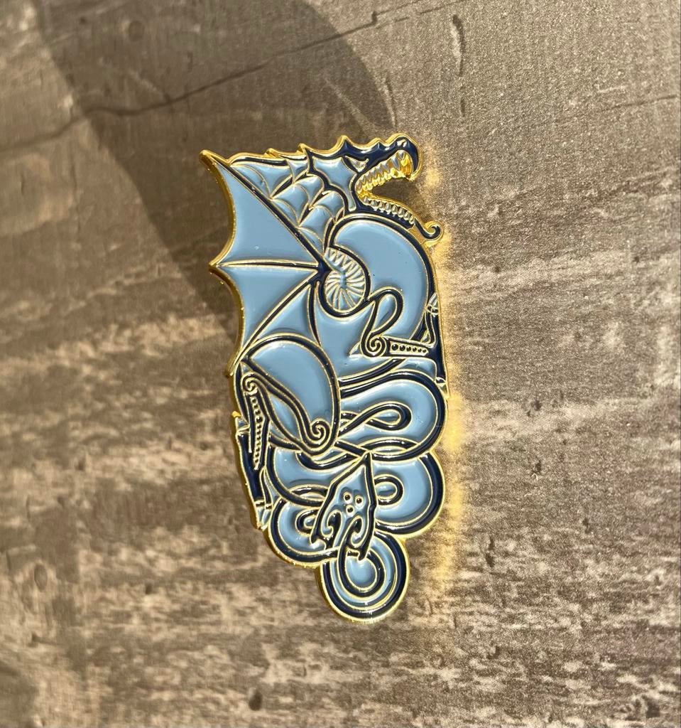 Efteling Joris en de Draak Fanmade Pin, Verzenden, Nieuw, Button of Speldje