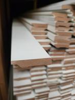 16x55mm plinten semi wit 240cm lang STUNTAANBIEDING!, Ophalen, ., Nieuw, Mdf
