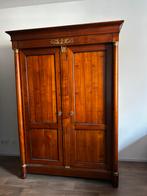 Antieke Empire Mahonie Gardarobekast | 2 Deurs, Antiek en Kunst, Antiek | Meubels | Kasten, Ophalen