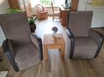 2 salon stoelen, Huis en Inrichting, Stoelen, Twee, Bruin, Zo goed als nieuw, Ophalen