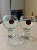 2 Licor 43 Glazen - Zo goed als nieuw, Verzamelen, Ophalen of Verzenden, Zo goed als nieuw, Borrel- of Shotglas