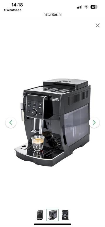 Gloednieuwe DeLonghi ECAM13.123.B beschikbaar voor biedingen