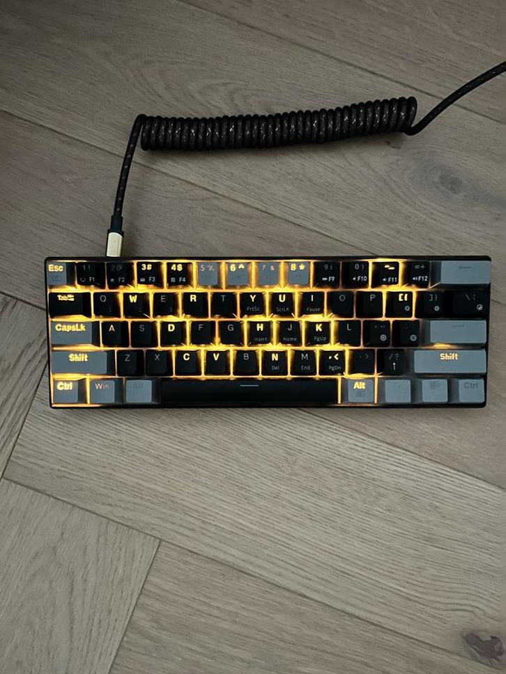 RK61 Mechanisch Gaming Toetsenbord, Computers en Software, Toetsenborden, Nieuw, Qwerty, Draadloos, Gaming toetsenbord, Ophalen of Verzenden