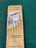 art teken potloden in blik, Ophalen of Verzenden, 'T Olde Gre-j, Info@toldegrej.nl, Endepoelstraat 20f Didam