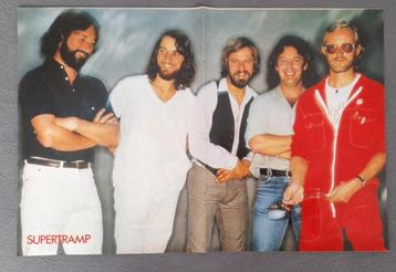 Poster Supertramp / Leo Sayer Hitkrant jaren 80. beschikbaar voor biedingen