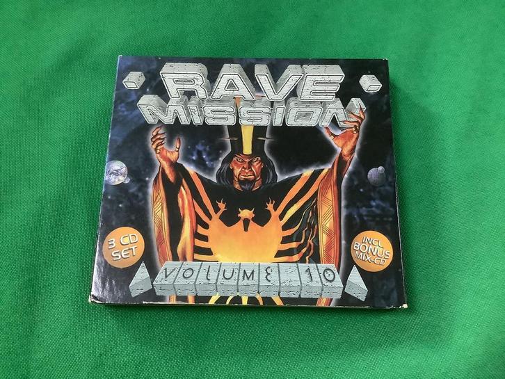Rave Mission Volume 10 2cd (Dld), Cd's en Dvd's, Cd's | Dance en House, Gebruikt, Techno of Trance, Ophalen of Verzenden