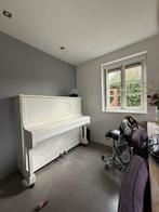 Klassieke piano, Muziek en Instrumenten, Ophalen, Gebruikt, Wit, Hoogglans