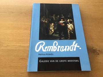 Rembrandt ga.eroe v.d. Grote meesters,schildersboek, beschikbaar voor biedingen