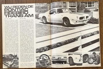 Pontiac Firebird TransAm in Autovisie 1970 beschikbaar voor biedingen