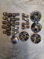 Diverse Kraan rozetten en S Koppelingen, Ophalen of Verzenden, Gebruikt, Rvs, Overige typen