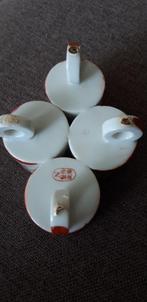 Antieke Rijstwijn Kopjes - Set van 4, Antiek en Kunst, Ophalen of Verzenden