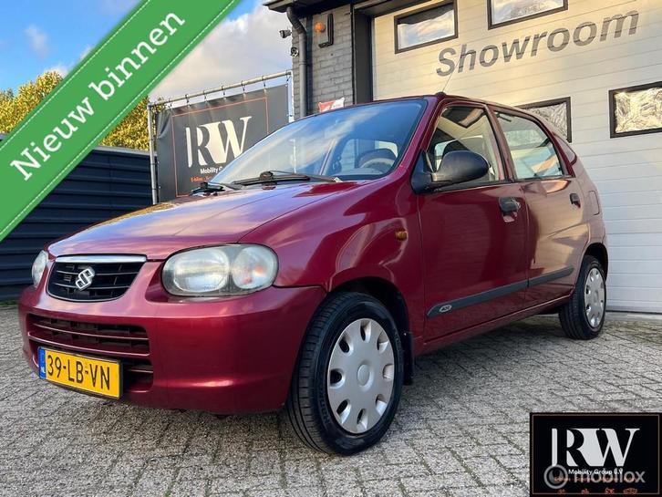 Suzuki Alto 1.1 GLS *NAP*NIEUWE APK*, Auto's, Suzuki, Bedrijf, Te koop, Alto, Airbags, Alarm, Centrale vergrendeling, Elektrische ramen