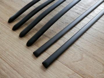 Sierlijsten 6-delig set, zwart VW Golf MK1. beschikbaar voor biedingen