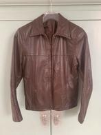 Leren jasje, Ophalen of Verzenden, Zo goed als nieuw, Maat 38/40 (M), Bruin