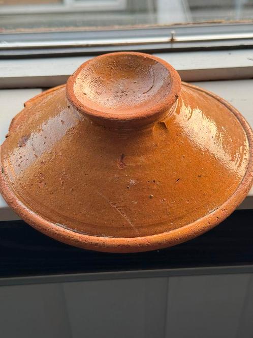 Bodemvondst 17e steengoed zoutglazuur aardewerk bord., Antiek en Kunst, Antiek | Keramiek en Aardewerk, Ophalen of Verzenden