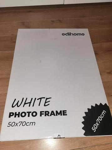 Edihome fotolijst wit 50x 70 cm beschikbaar voor biedingen