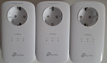 TP-Link AV1300 Gigabit Powerline startset+1 Extra AV 1300 V2 beschikbaar voor biedingen