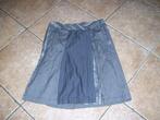wikkelrok grijs mt. 40, Kleding | Dames, Rokken, Maat 38/40 (M), Ophalen of Verzenden, Zo goed als nieuw, Knielengte