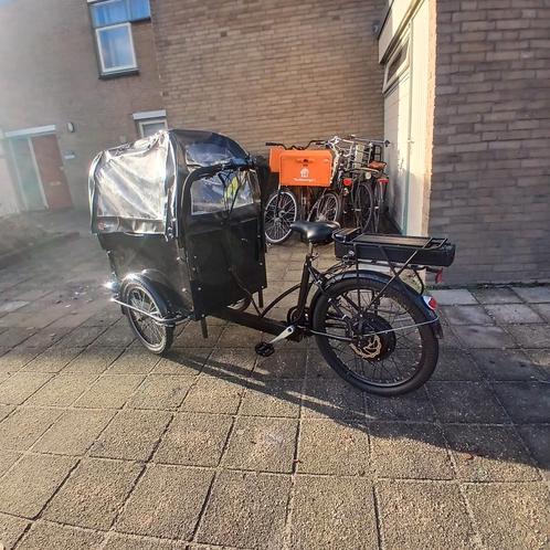 Mooie bakfiets, Fietsen en Brommers, Fietsen | Bakfietsen, Zo goed als nieuw, Overige merken, 2 kinderen, Elektrisch, Ophalen of Verzenden