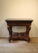 Antieke Hollandse trumeau, sidetable, Ophalen of Verzenden