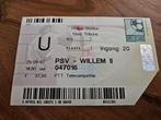 ⚽ Ticket Psv - Willem 2 1996-1997 ⚽, Verzamelen, Sportartikelen en Voetbal, Ophalen of Verzenden, Zo goed als nieuw, PSV, Overige typen