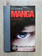 Museumboekje Wereldmuseum The World of Manga 2013, Ophalen of Verzenden