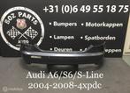 Audi A6 S6 S-Line Sedan Achterbumper 2004-2008 Origineel, Gebruikt, Ophalen of Verzenden, Bumper, Achter