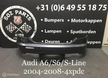 Audi A6 S6 S-Line Sedan Achterbumper 2004-2008 Origineel