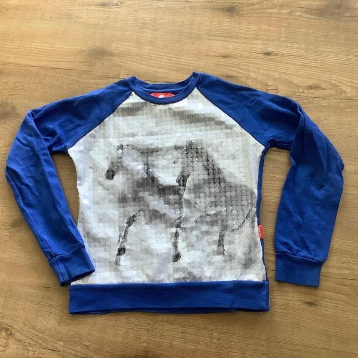 Mooi paardrij shirt maat 128 // ZGAN, Dieren en Toebehoren, Paardrijkleding, Zo goed als nieuw, Kinderen, Bovenkleding, Dressuur