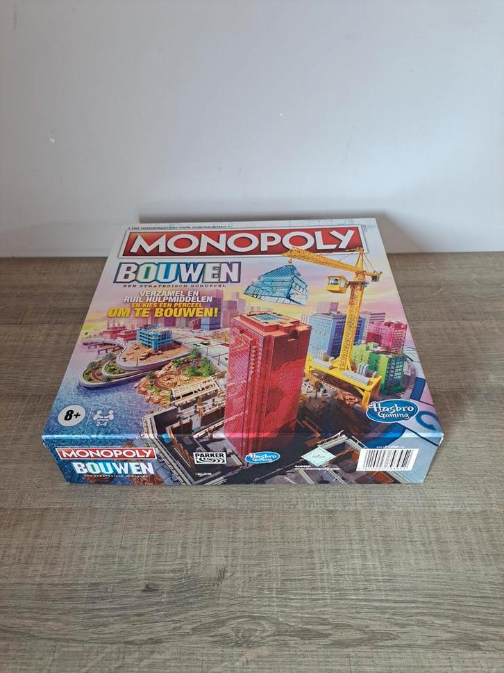 Monopoly Bouwen, Hobby en Vrije tijd, Gezelschapsspellen | Bordspellen, Gebruikt, Drie of vier spelers, Ophalen of Verzenden