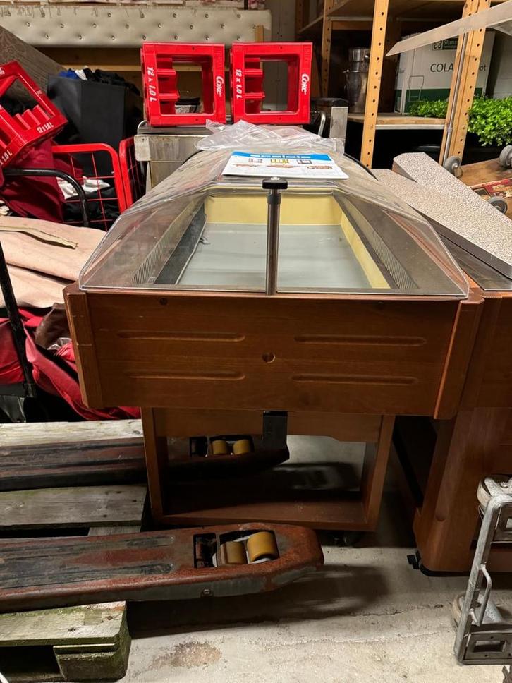 Warm en koelhoud vitrines - Horeca, Witgoed en Apparatuur, Koelkasten en IJskasten, Gebruikt, Ophalen