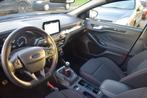Ford Focus 1.0 EcoBoost ST Line Business NAP BTW Auto Cruise, Stof, Gebruikt, Euro 6, Blauw