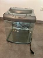 Aquarium Superfish panorama 40 zilver met accessoires., Dieren en Toebehoren, Ophalen, Gebruikt, Leeg aquarium