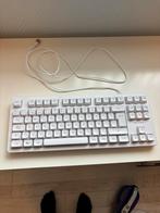 Toetsenbord qwerty wit met FRGB lightning, Computers en Software, Toetsenborden, Gaming toetsenbord, Nieuw, Ophalen of Verzenden